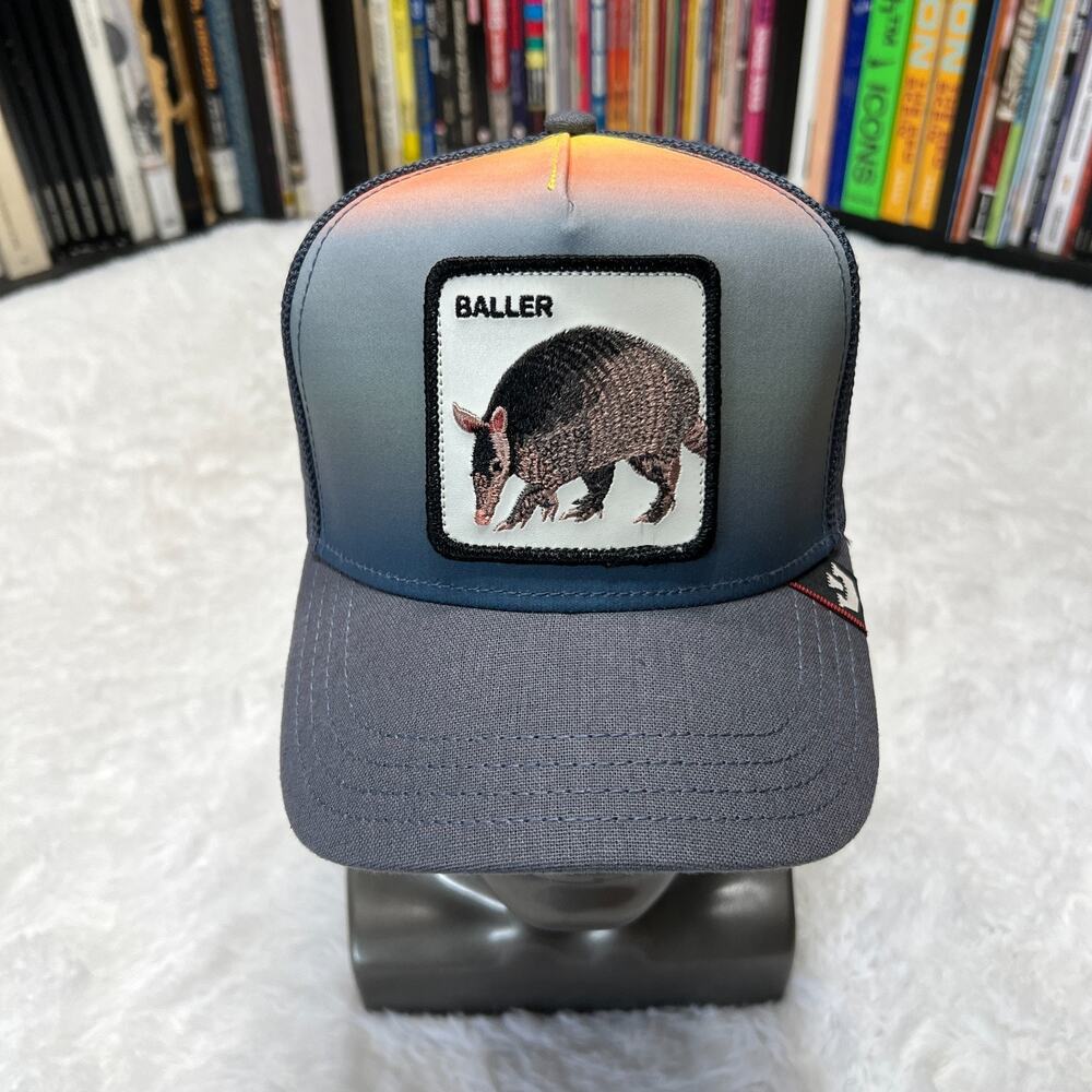 GOORIN BROS BALLER ARMADILLO BALLADILLO HAT / TRUCKER HAT FARM